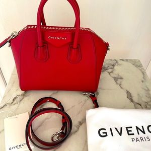 Authentic Givenchy Mini Antigona Cross body bag